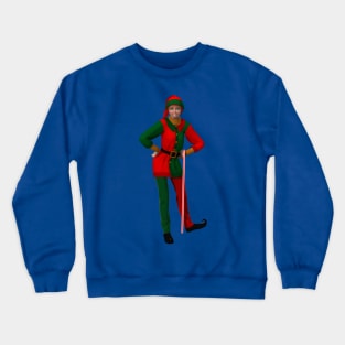 Christmas Elf Lady Crewneck Sweatshirt